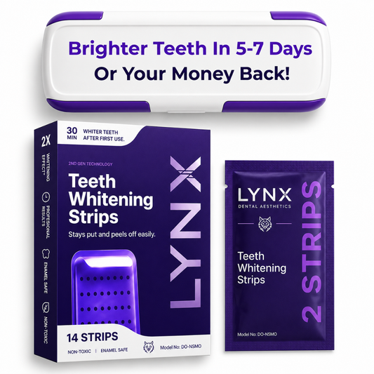 Lynx Purple Teeth Whitening Strips
